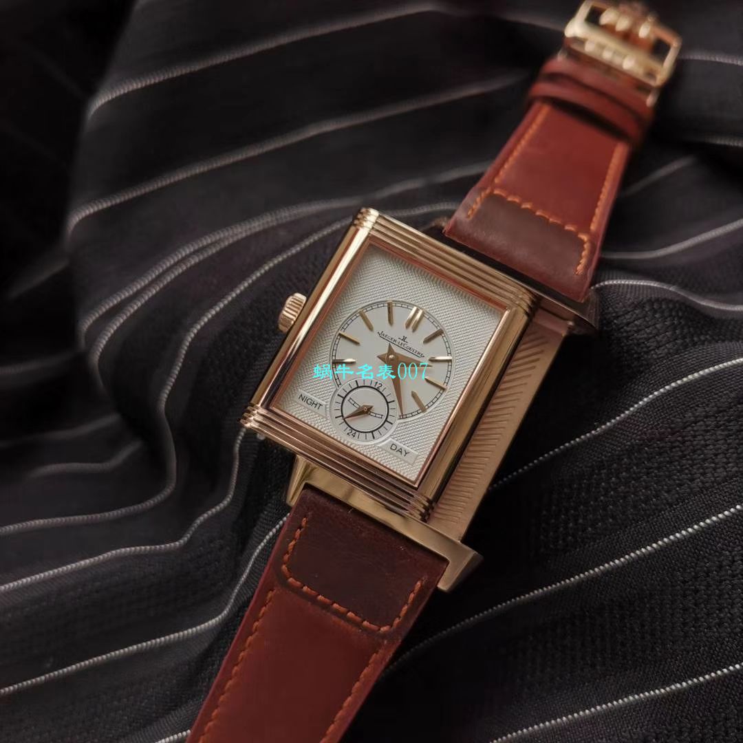 MG Factory  High quality  Replica Watches  Jaeger-LeCoultre 翻转Reverso Tribute双面双时区Q3978480,3988482 wrist watches  / JJ169