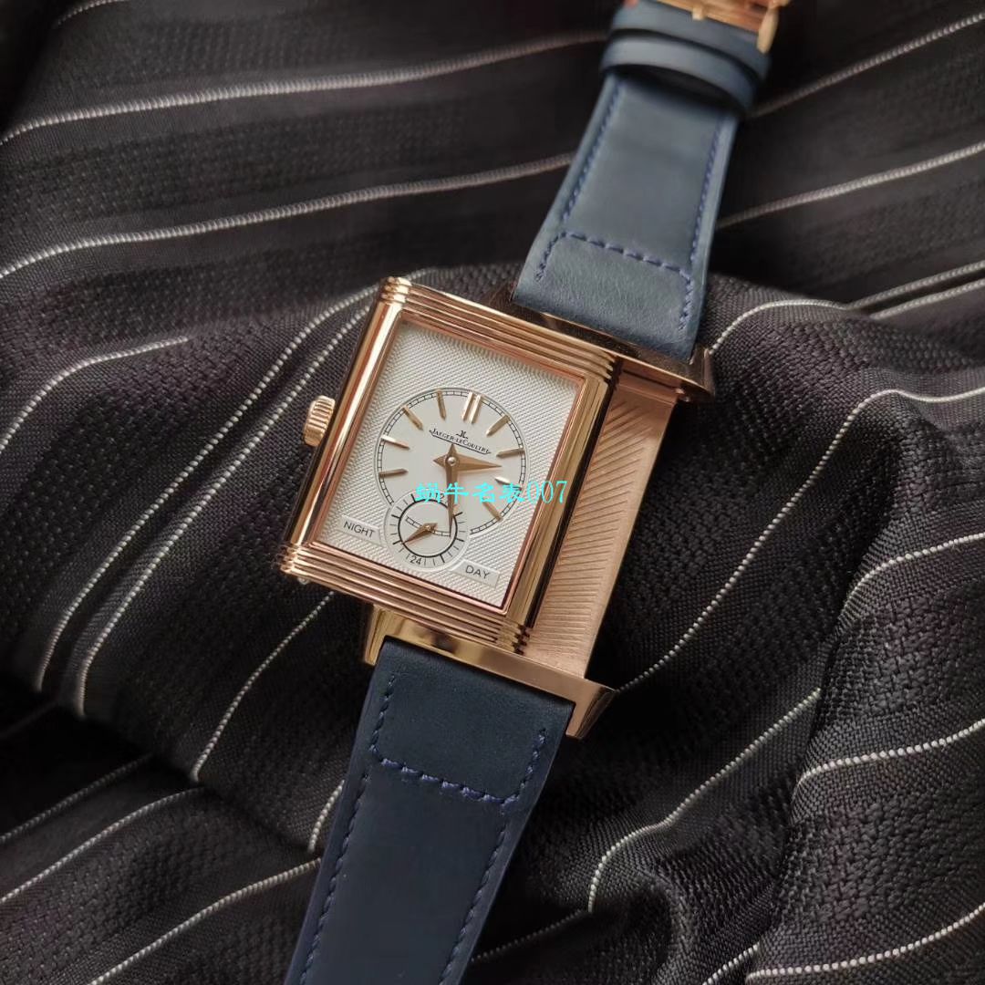 MG Factory  High quality  Replica Watches  Jaeger-LeCoultre 翻转Reverso Tribute双面双时区Q3978480,3988482 wrist watches  / JJ169