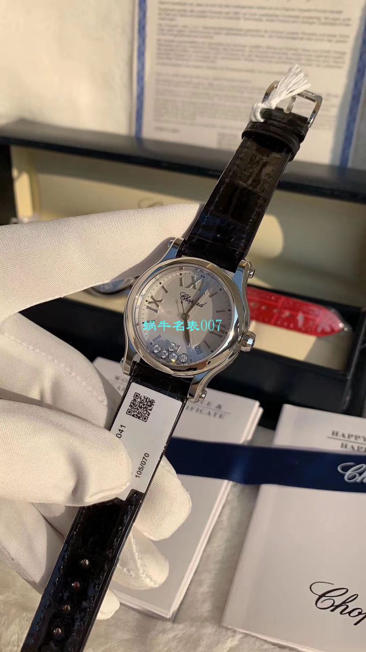 NR Factory  High quality  Replica  Chopard 36毫米女士石英HAPPY SPORT系列278582-6005 wrist watches  / XB059