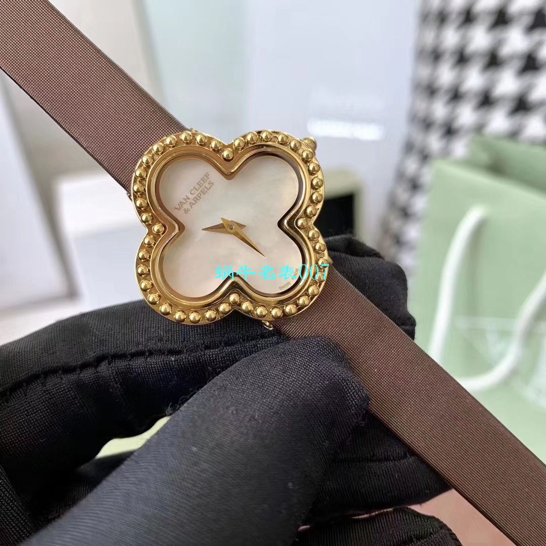V&A Factory 2020年最新款 Replica 女表梵克雅宝ALHAMBRA系列VCARO8WT00,VCARO8SF00 wrist watches  / VCA09