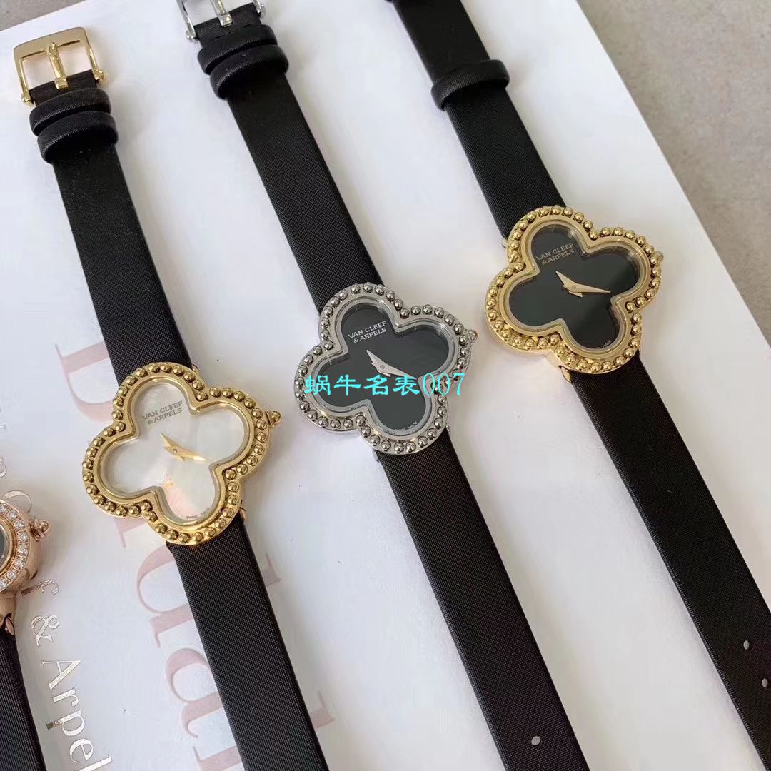 V&A Factory 2020年最新款 Replica 女表梵克雅宝ALHAMBRA系列VCARO8WT00,VCARO8SF00 wrist watches  / VCA09