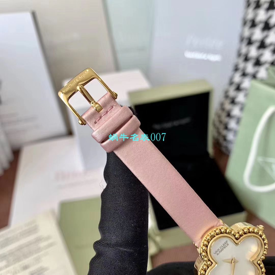 V&A Factory 2020年最新款 Replica 女表梵克雅宝ALHAMBRA系列VCARO8WT00,VCARO8SF00 wrist watches  / VCA09