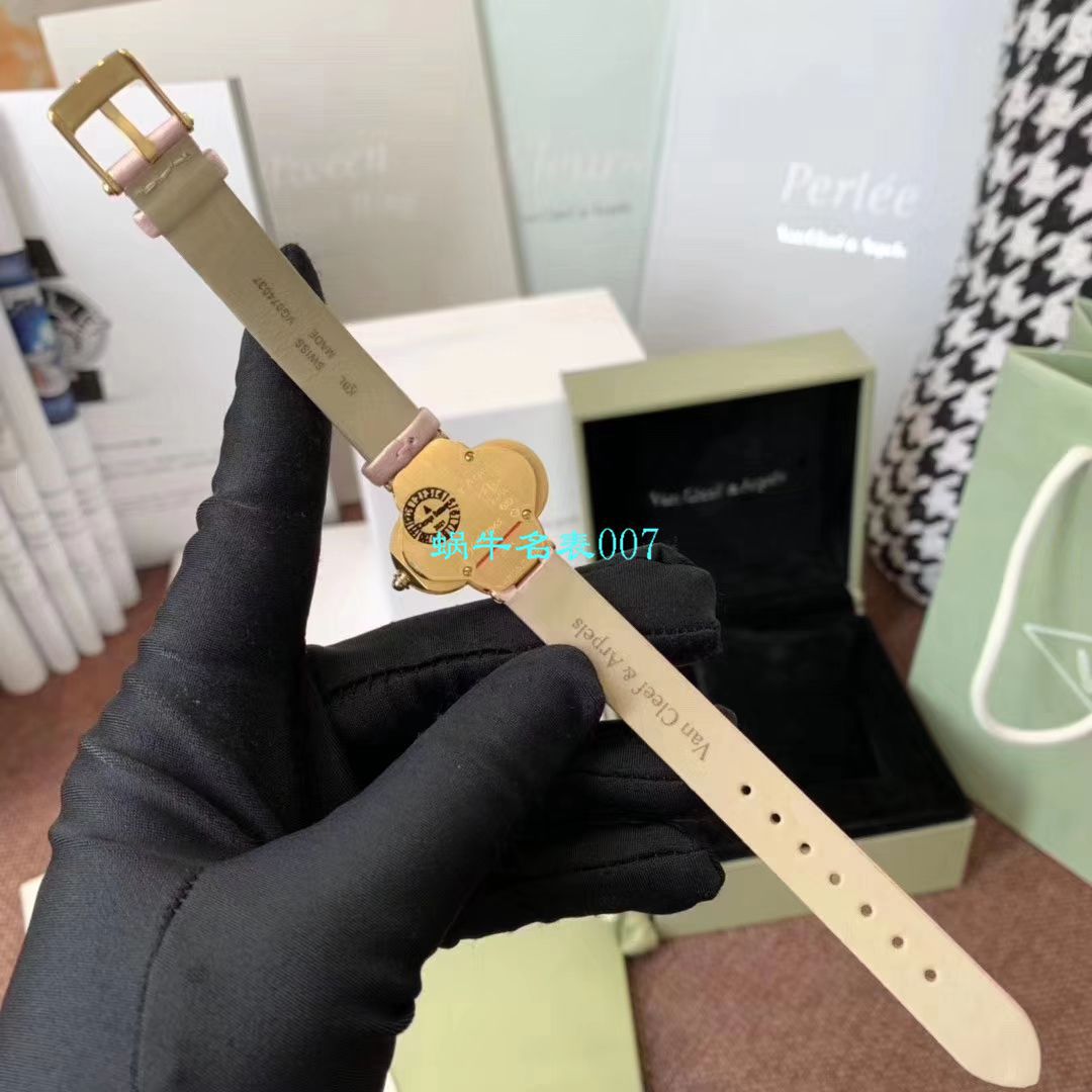 V&A Factory 2020年最新款 Replica 女表梵克雅宝ALHAMBRA系列VCARO8WT00,VCARO8SF00 wrist watches  / VCA09