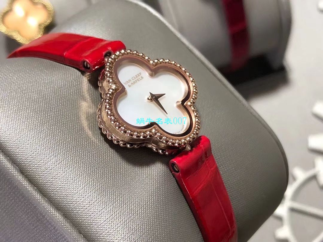 V&A Factory 2020年最新款 Replica 女表梵克雅宝ALHAMBRA系列VCARO8WT00,VCARO8SF00 wrist watches  / VCA09