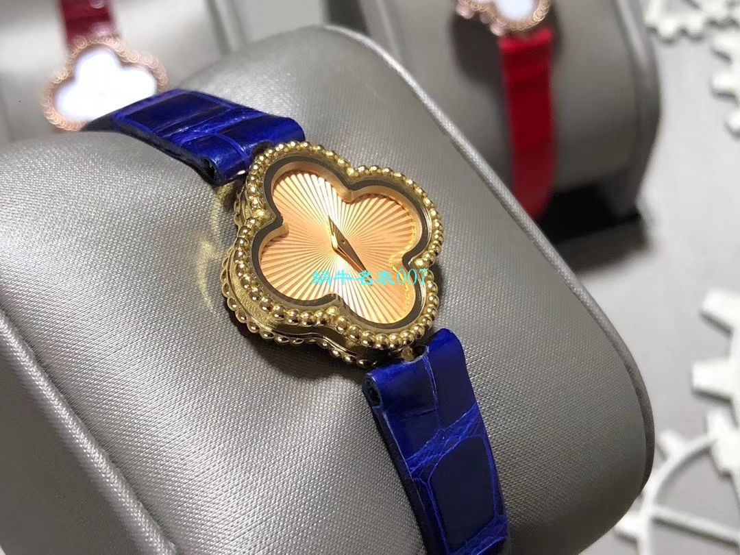 V&A Factory 2020年最新款 Replica 女表梵克雅宝ALHAMBRA系列VCARO8WT00,VCARO8SF00 wrist watches  / VCA09