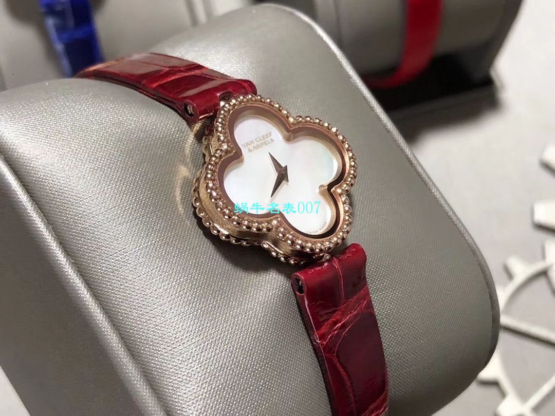 V&A Factory 2020年最新款 Replica 女表梵克雅宝ALHAMBRA系列VCARO8WT00,VCARO8SF00 wrist watches  / VCA09
