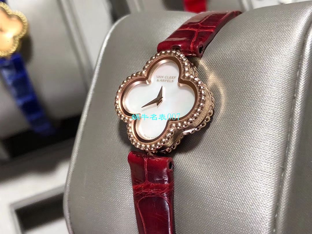 V&A Factory 2020年最新款 Replica 女表梵克雅宝ALHAMBRA系列VCARO8WT00,VCARO8SF00 wrist watches  / VCA09