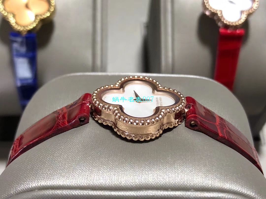 V&A Factory 2020年最新款 Replica 女表梵克雅宝ALHAMBRA系列VCARO8WT00,VCARO8SF00 wrist watches  / VCA09