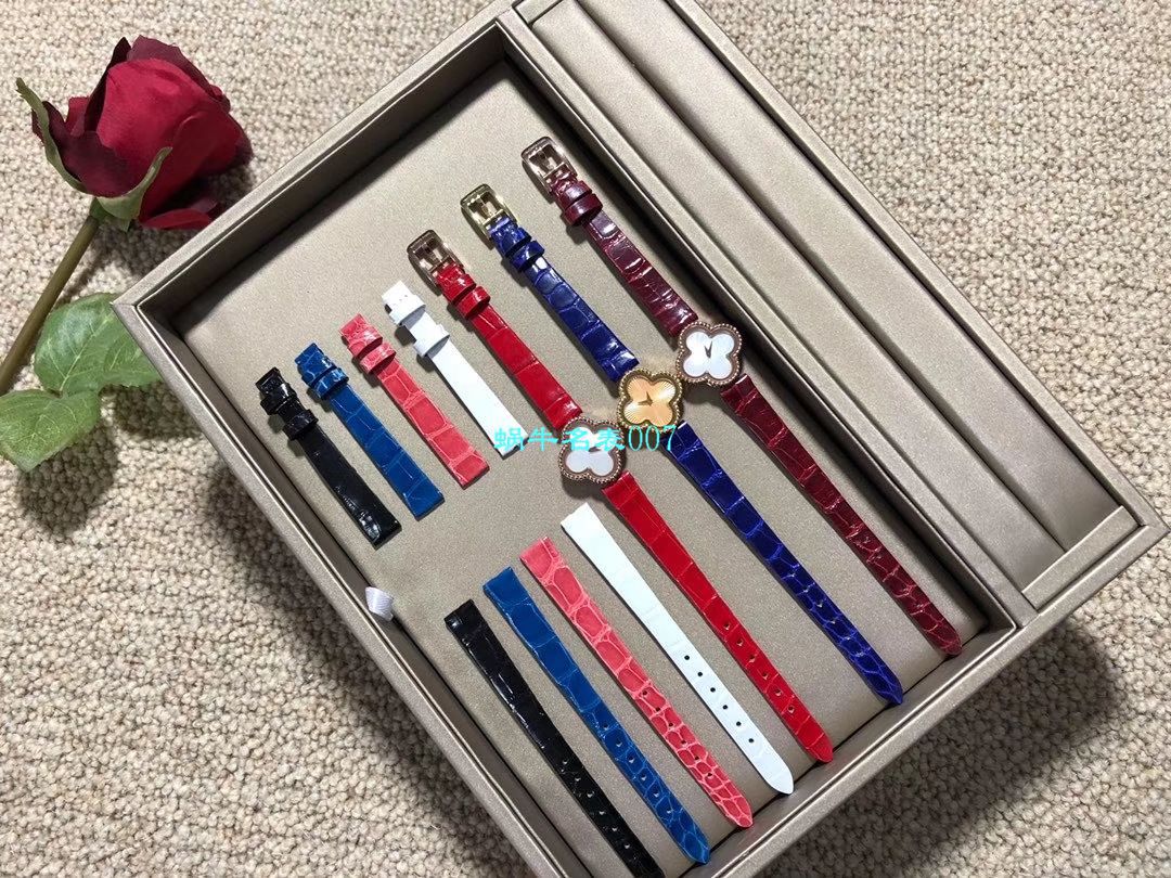 V&A Factory 2020年最新款 Replica 女表梵克雅宝ALHAMBRA系列VCARO8WT00,VCARO8SF00 wrist watches  / VCA09