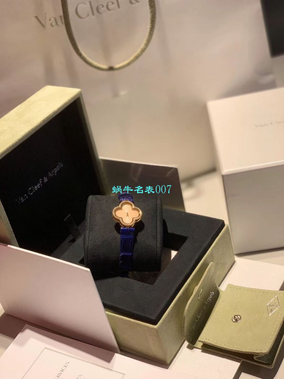 V&A Factory 2020年最新款 Replica 女表梵克雅宝ALHAMBRA系列VCARO8WT00,VCARO8SF00 wrist watches  / VCA09
