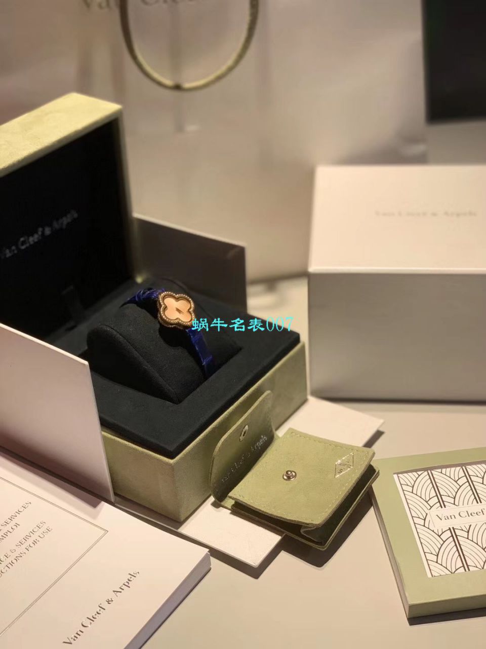 V&A Factory 2020年最新款 Replica 女表梵克雅宝ALHAMBRA系列VCARO8WT00,VCARO8SF00 wrist watches  / VCA09