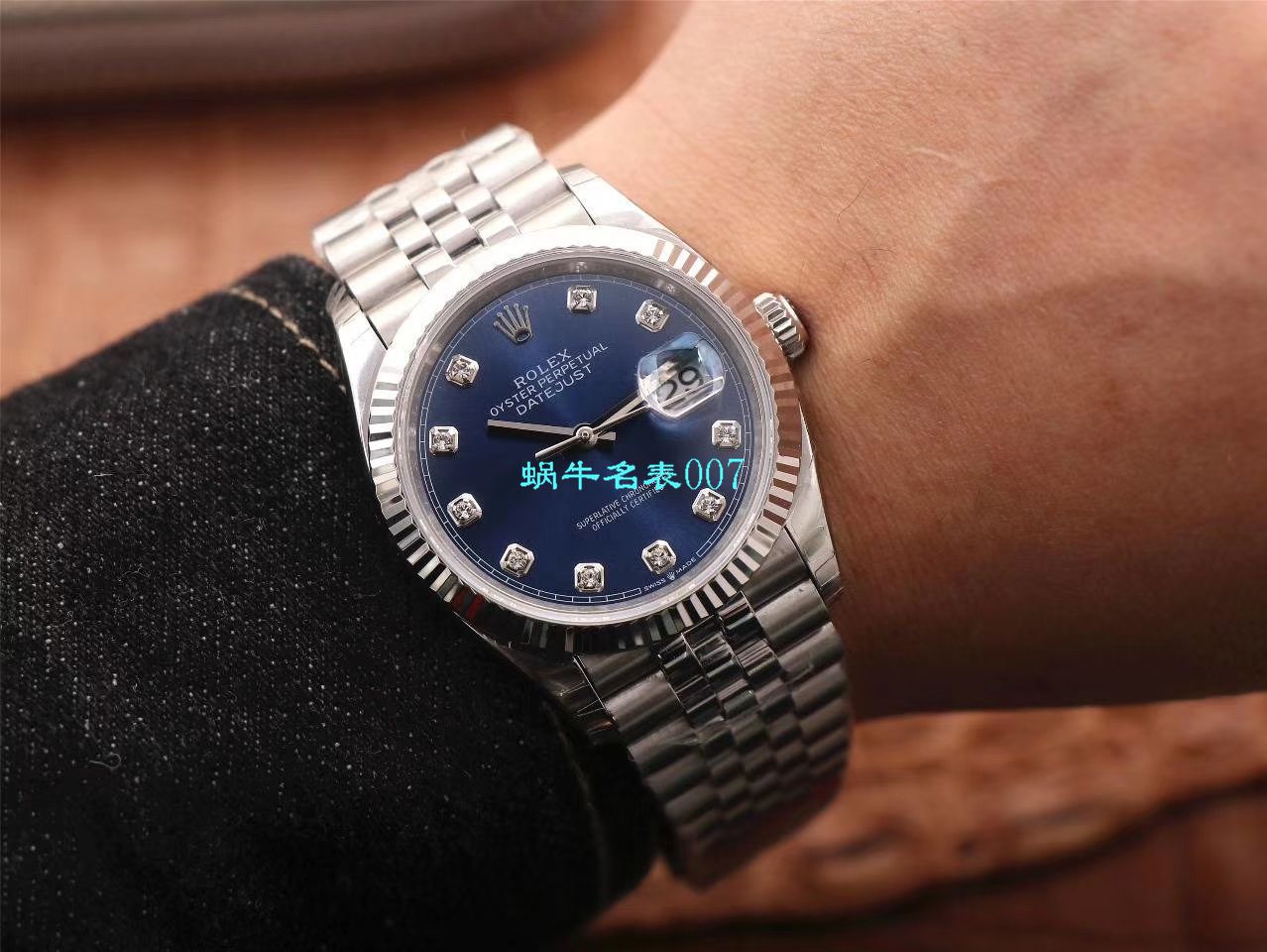  Video analysis EW Factory  top  Replica Copy  Rolex   Datejust 36毫米m126233-0025 wrist watches  / R356