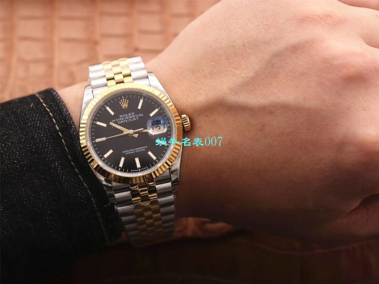  Video analysis EW Factory  top  Replica Copy  Rolex   Datejust 36毫米m126233-0025 wrist watches  / R356