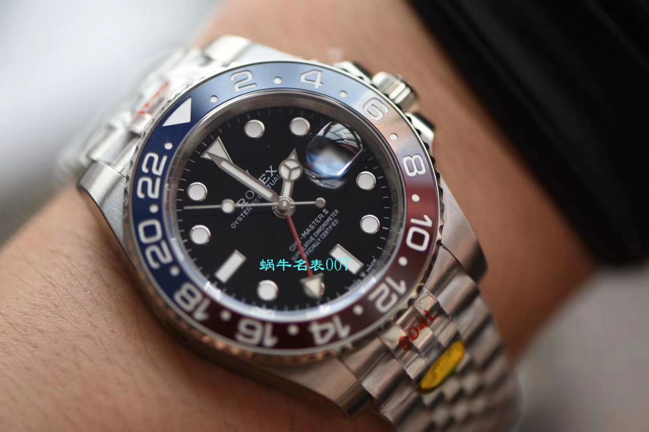  Video analysis N Factory ‌官网超级 Replica Copy 可乐圈 Rolex  GMT MASTER II126710BLRO-0001 wrist watches  / R537