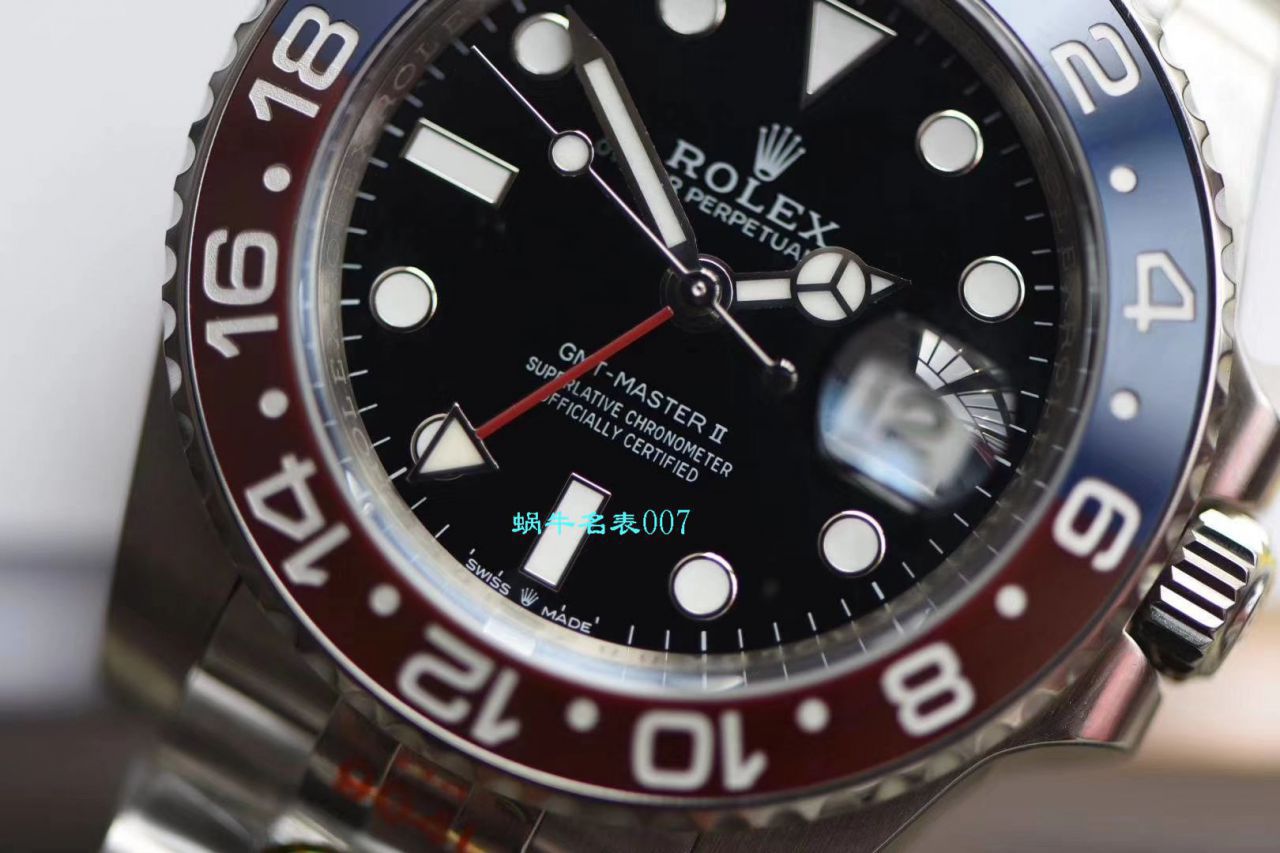  Video analysis N Factory ‌官网超级 Replica Copy 可乐圈 Rolex  GMT MASTER II126710BLRO-0001 wrist watches  / R537
