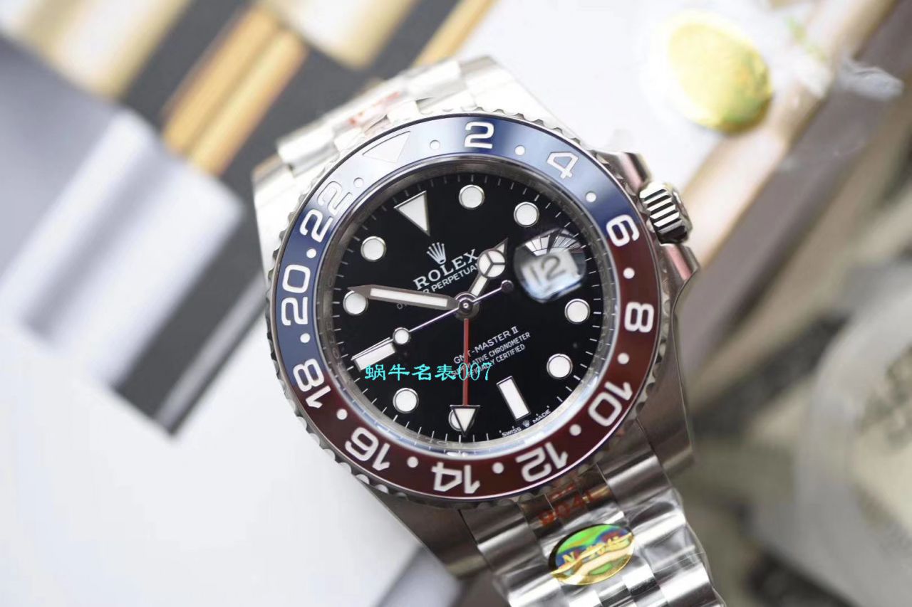  Video analysis N Factory ‌官网超级 Replica Copy 可乐圈 Rolex  GMT MASTER II126710BLRO-0001 wrist watches  / R537