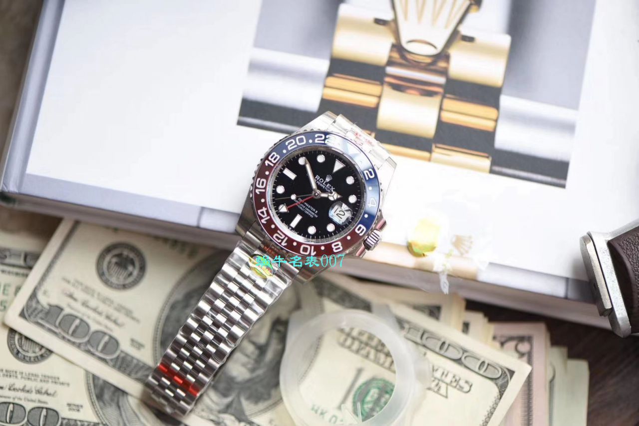  Video analysis N Factory ‌官网超级 Replica Copy 可乐圈 Rolex  GMT MASTER II126710BLRO-0001 wrist watches  / R537