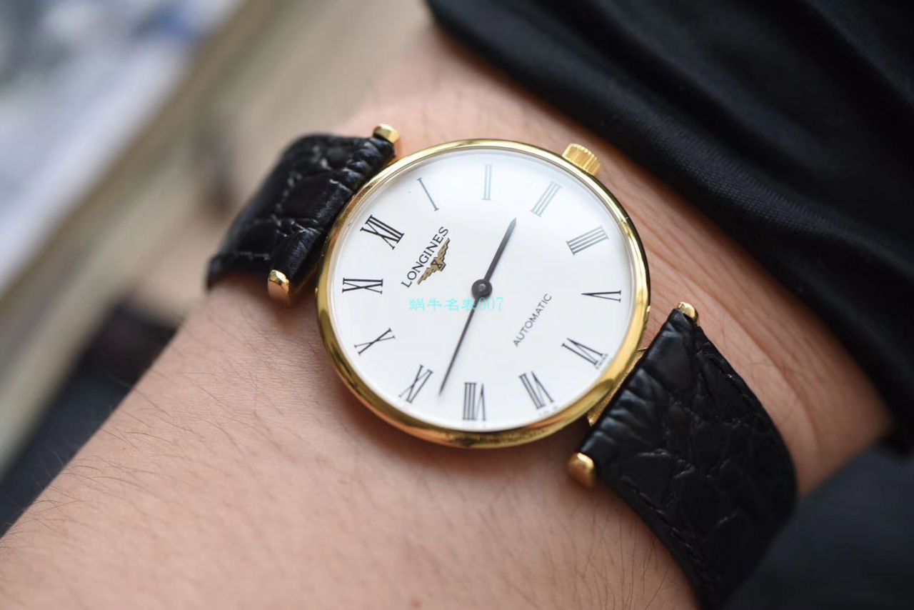  Video analysis  Longines 优雅 Replica Copy  嘉岚系列L4.908.2.11.2 wrist watches  / L165