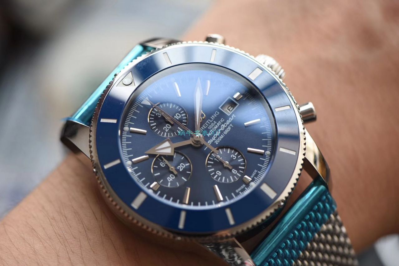 Video analysis 台湾 Factory  top  Replica Copy  Breitling  超级海洋文化二代A13312161C1A1 wrist watches  / BL151