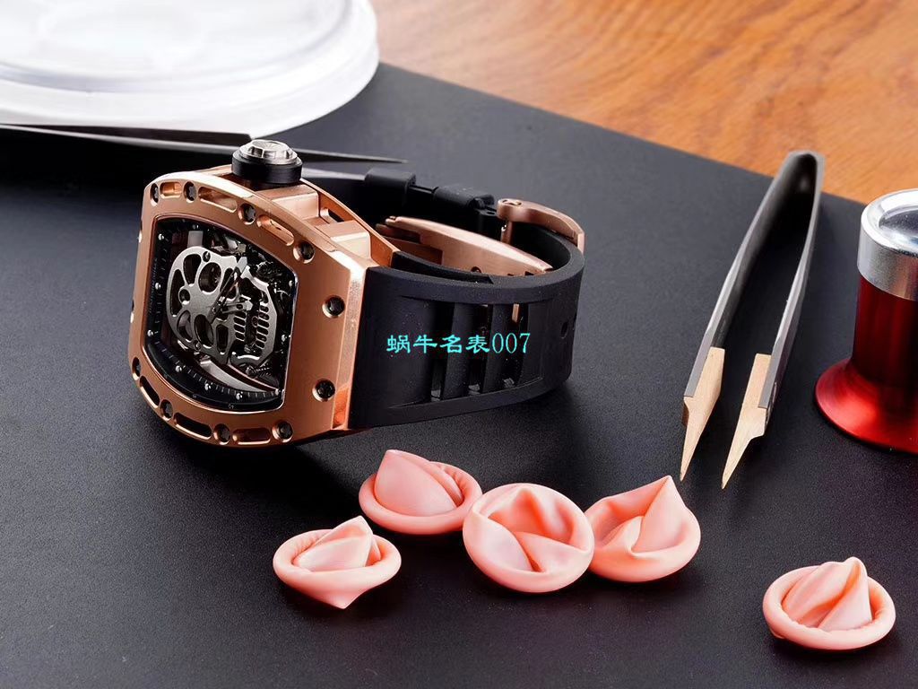 【 Video analysis EUR Factory Richard Mille仿表价格 top  Replica Copy 】俄罗斯紫金版 RICHARD MILLE 至尊鬼王RM052 / RM052jin
