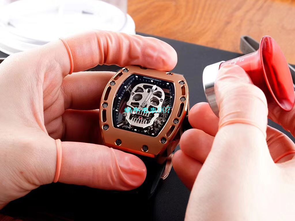【 Video analysis EUR Factory Richard Mille仿表价格 top  Replica Copy 】俄罗斯紫金版 RICHARD MILLE 至尊鬼王RM052 / RM052jin