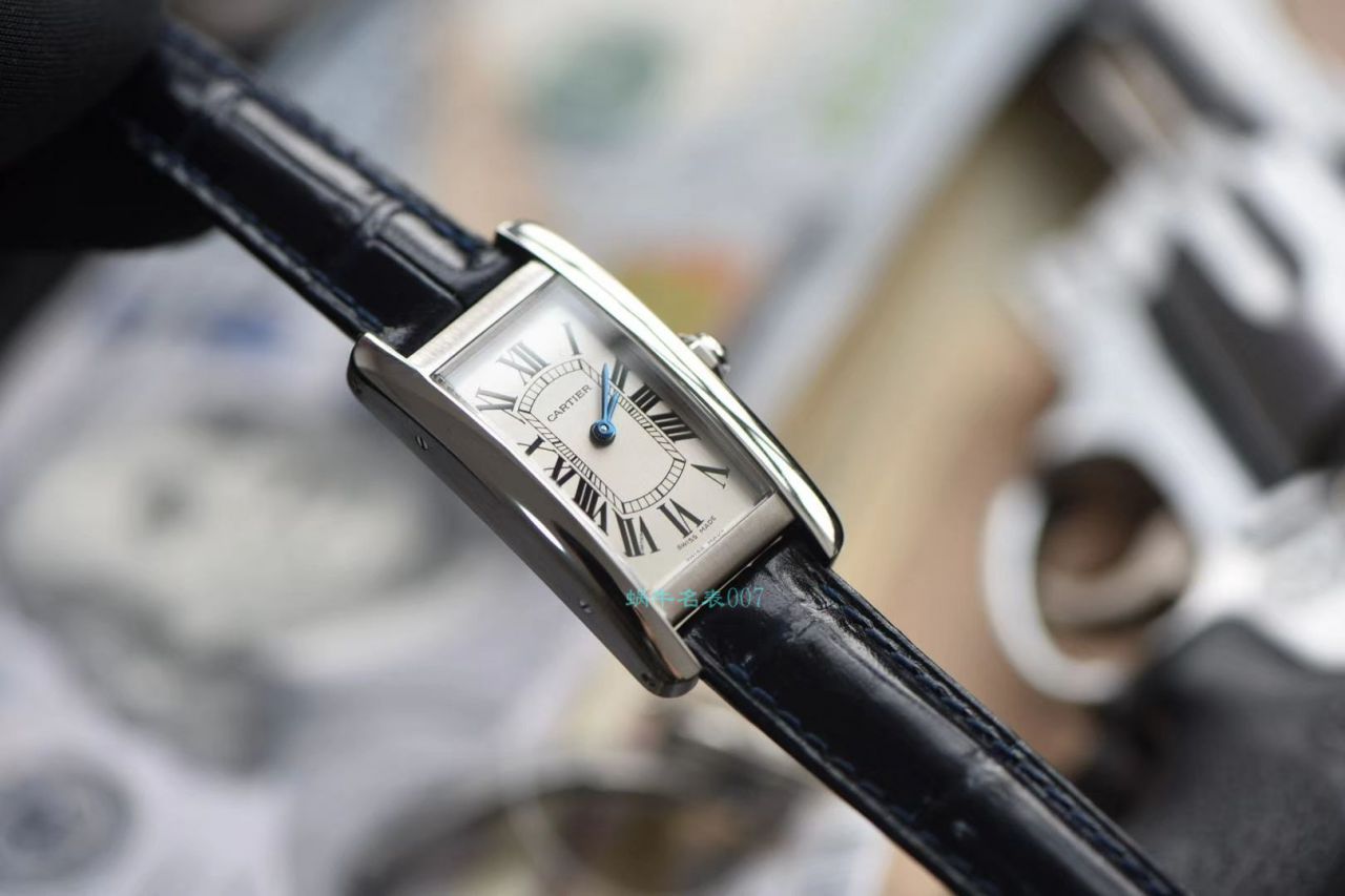 GS Factory 官网 top  Replica Copy  Cartier  TANK AMERICAINE美国坦克WSTA0016，W2607456女士 wrist watches  / K268