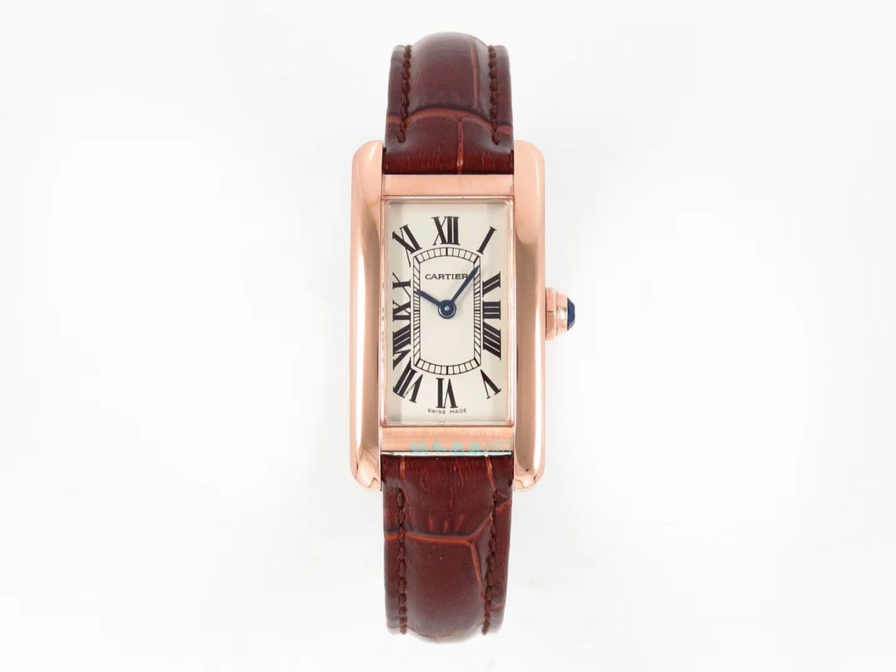 GS Factory 官网 top  Replica Copy  Cartier  TANK AMERICAINE美国坦克WSTA0016，W2607456女士 wrist watches  / K268