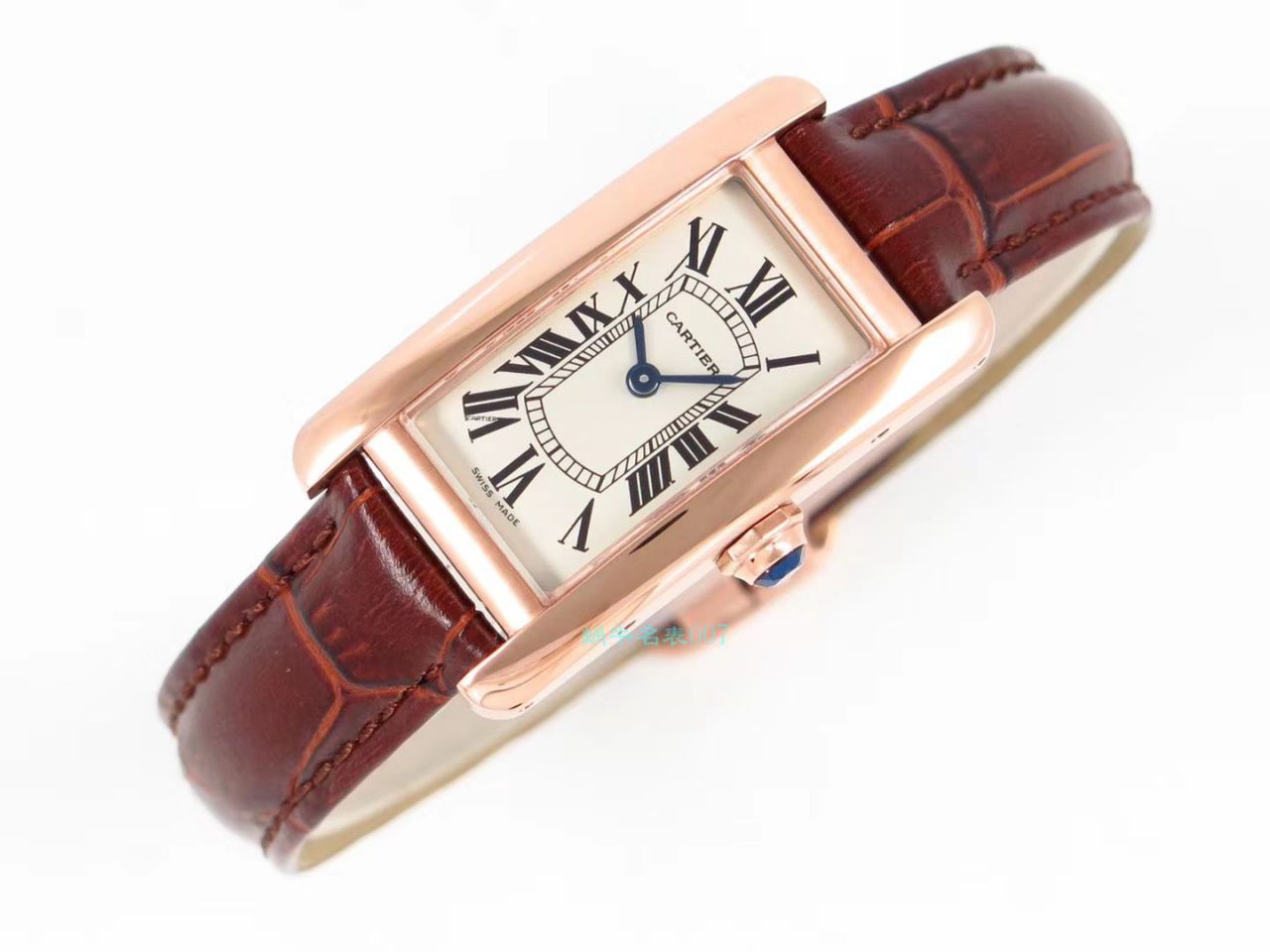 GS Factory 官网 top  Replica Copy  Cartier  TANK AMERICAINE美国坦克WSTA0016，W2607456女士 wrist watches  / K268