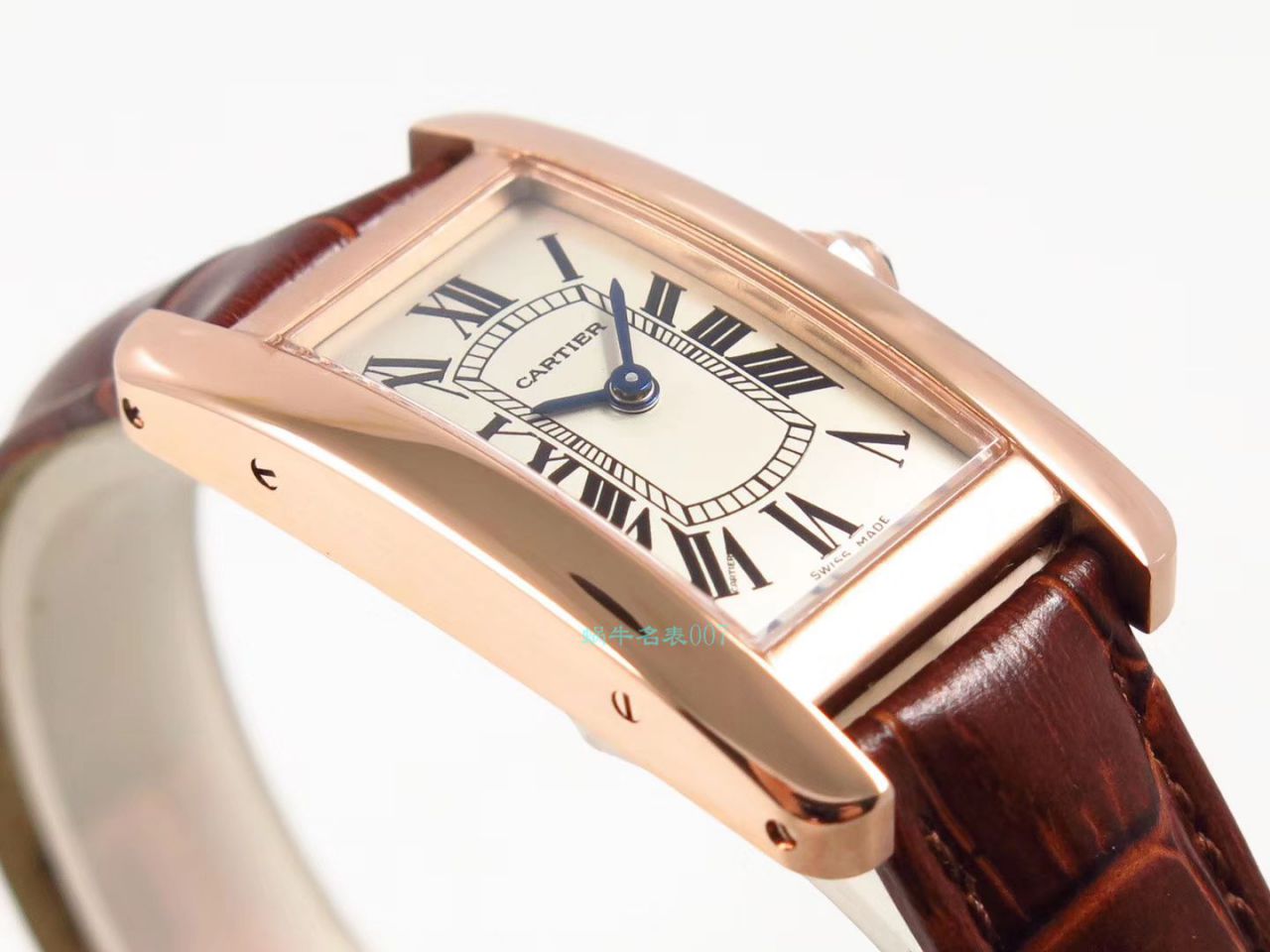 GS Factory 官网 top  Replica Copy  Cartier  TANK AMERICAINE美国坦克WSTA0016，W2607456女士 wrist watches  / K268