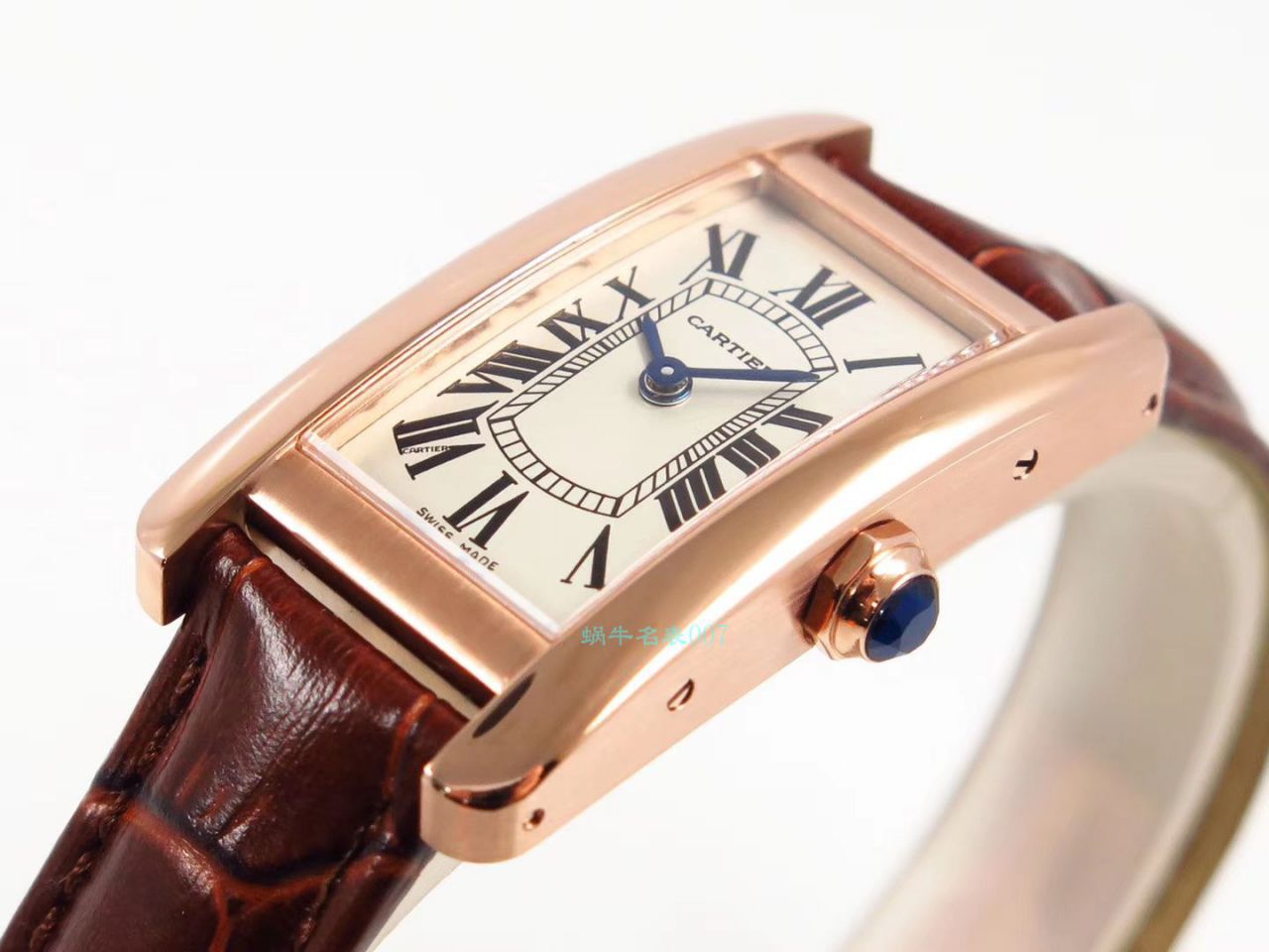 GS Factory 官网 top  Replica Copy  Cartier  TANK AMERICAINE美国坦克WSTA0016，W2607456女士 wrist watches  / K268