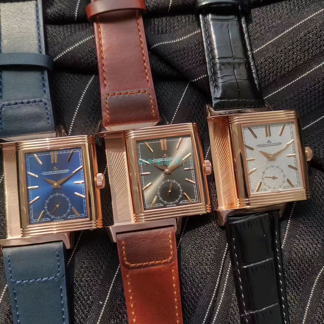 MG Factory  High quality  Replica Watches  Jaeger-LeCoultre 翻转Reverso Tribute双面双时区Q3978480,3988482 wrist watches  / JJ169