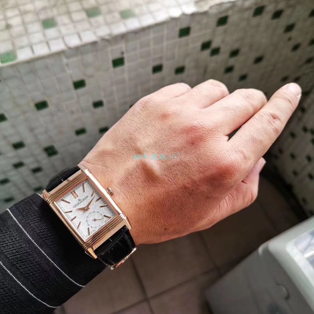 MG Factory  High quality  Replica Watches  Jaeger-LeCoultre 翻转Reverso Tribute双面双时区Q3978480,3988482 wrist watches  / JJ169