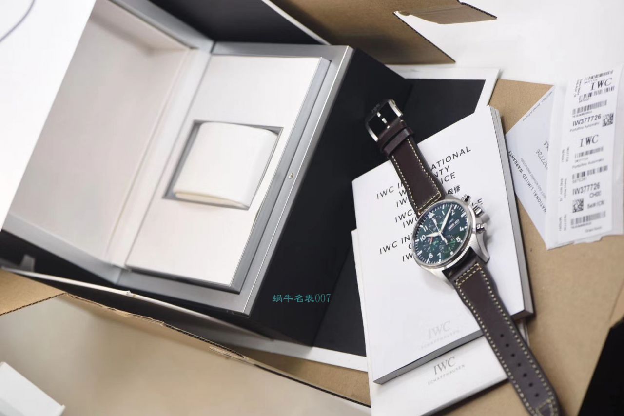 【视频测评新‎款首发‎！硬货！渠‎道出‎口订​单​！原单】IWC IWC 表飞行员系列IW377726 wrist watches  / WG511