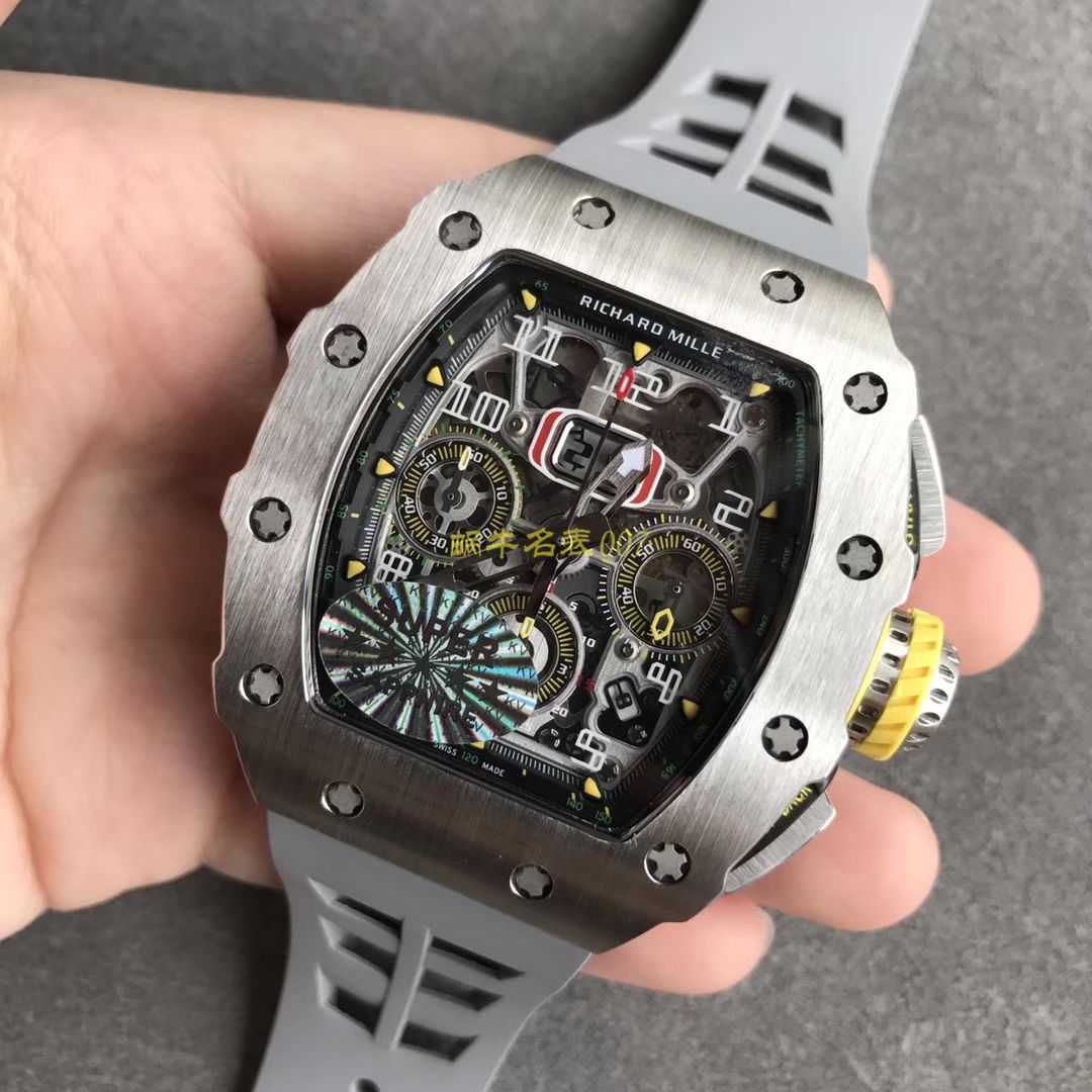 KV Factory 全新RICHARD MILLE Replica 理查德米尔RM 11-03钛钢款 wrist watches  / KV01103H