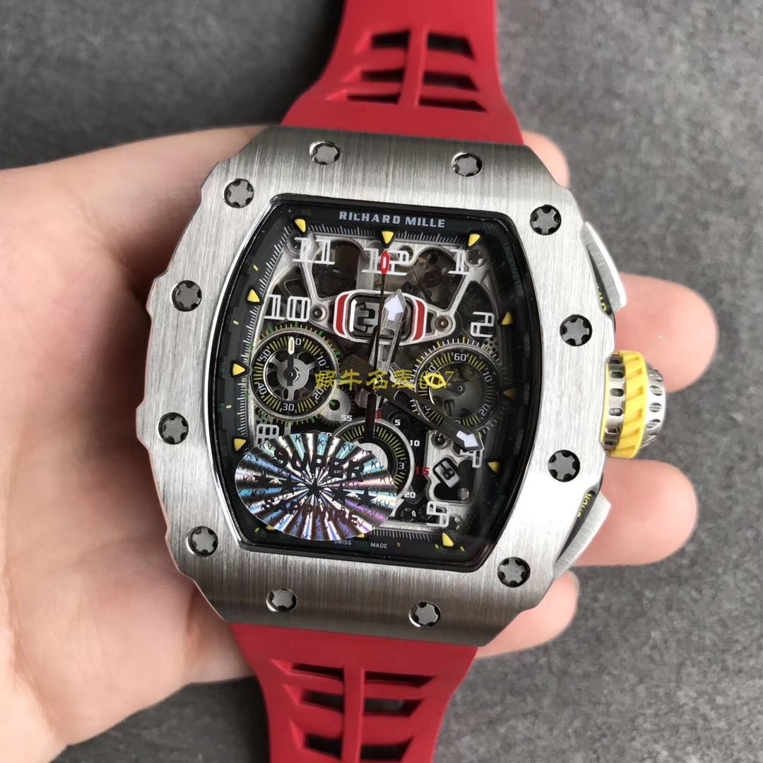 KV Factory 全新RICHARD MILLE Replica 理查德米尔RM 11-03钛钢款 wrist watches  / KV01103H