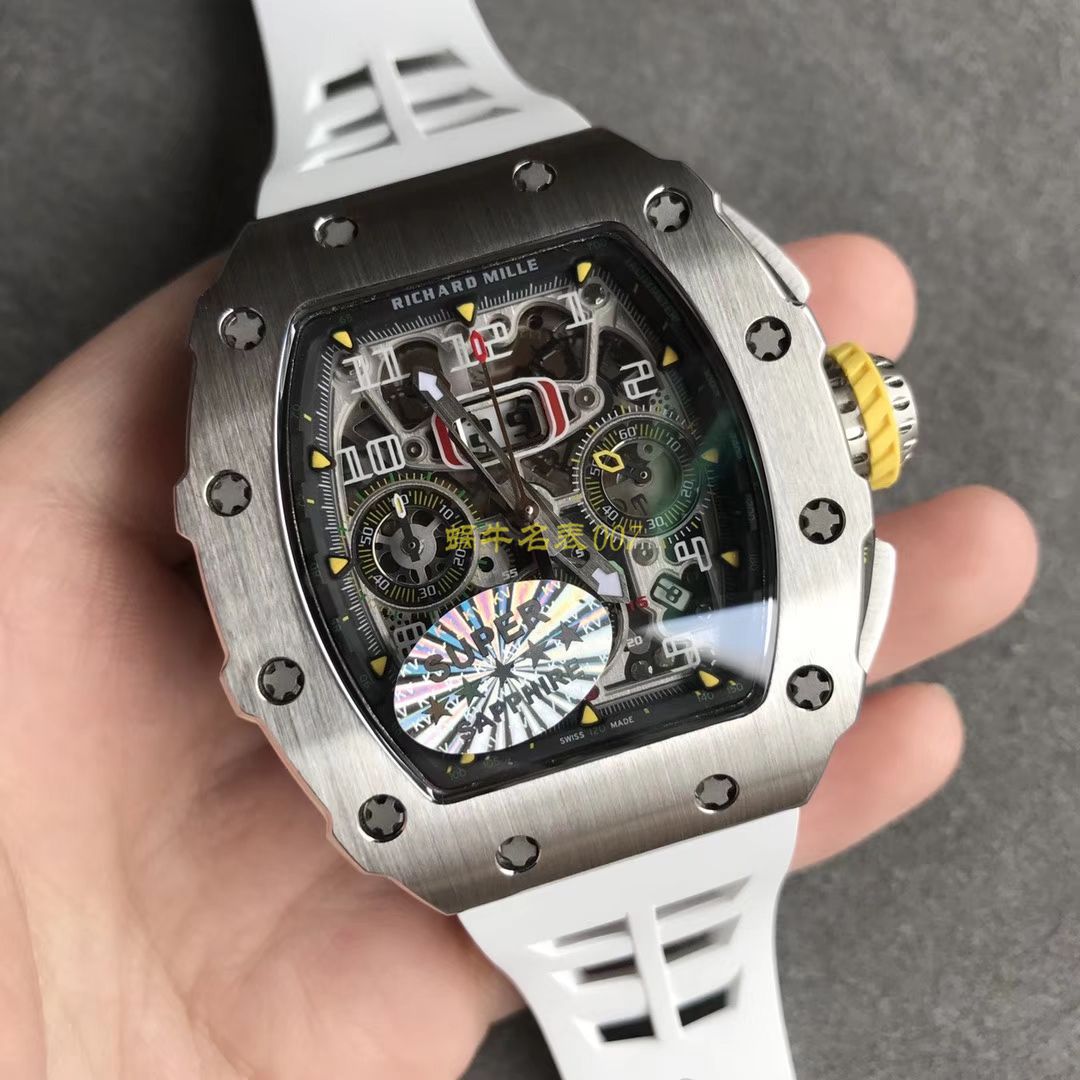 KV Factory 全新RICHARD MILLE Replica 理查德米尔RM 11-03钛钢款 wrist watches  / KV01103H