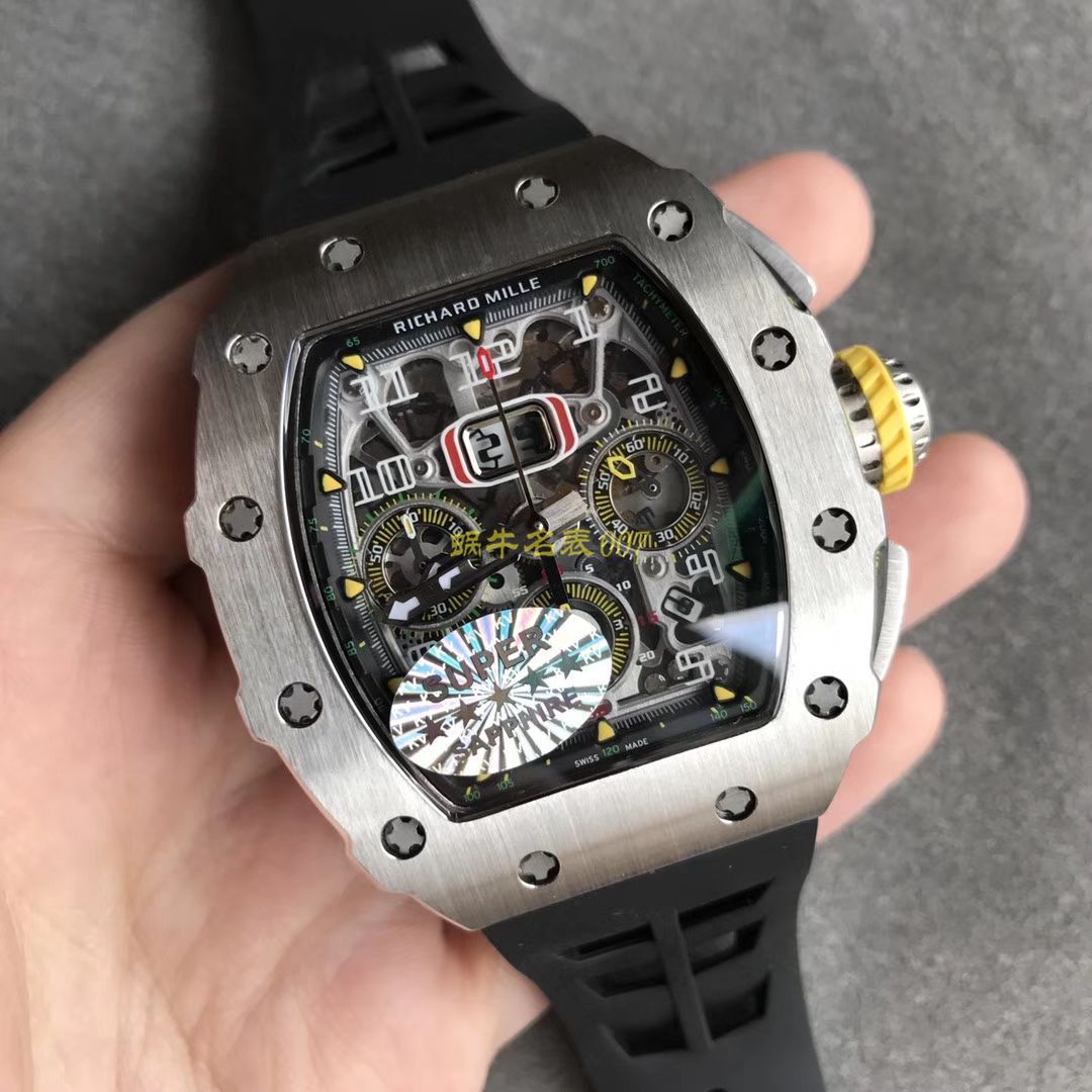 KV Factory 全新RICHARD MILLE Replica 理查德米尔RM 11-03钛钢款 wrist watches  / KV01103H