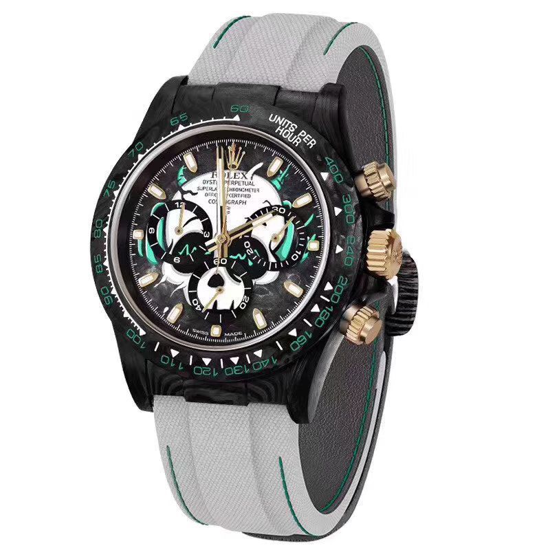WWF Factory  High quality  Replica 最新升级版Rolex Rolex  carbon fiber  Ditongna Diw团队改造版 / R533