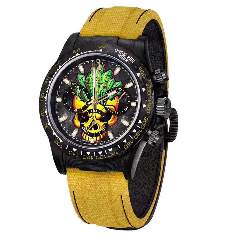 WWF Factory  High quality  Replica 最新升级版Rolex Rolex  carbon fiber  Ditongna Diw团队改造版 / R533