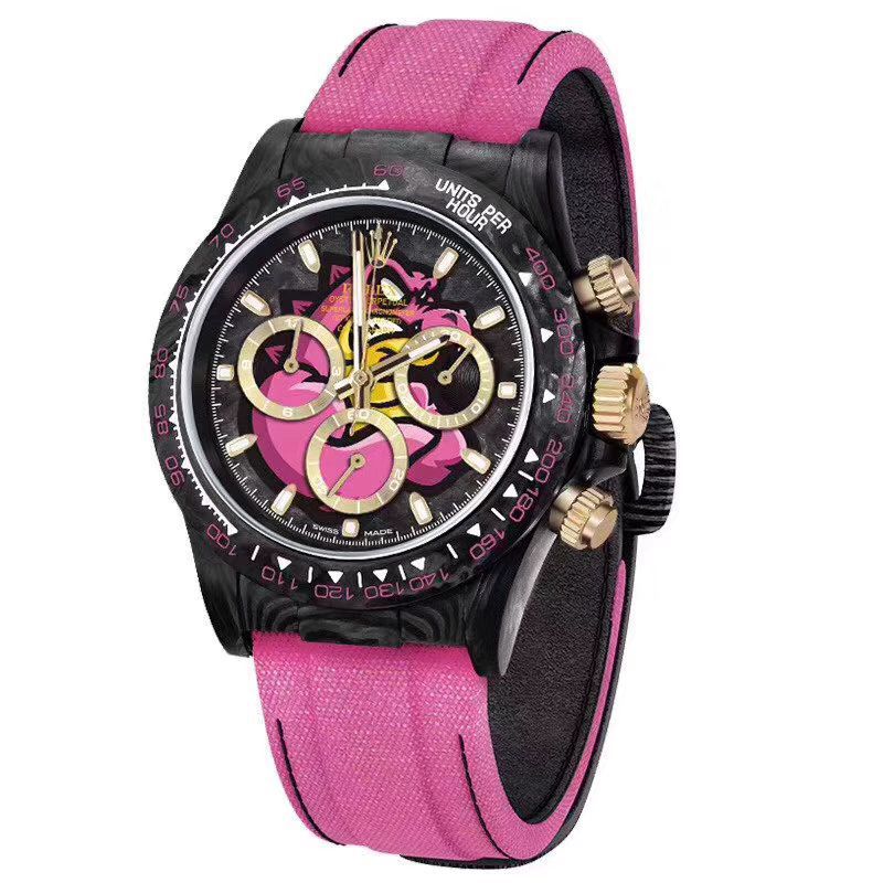 WWF Factory  High quality  Replica 最新升级版Rolex Rolex  carbon fiber  Ditongna Diw团队改造版 / R533