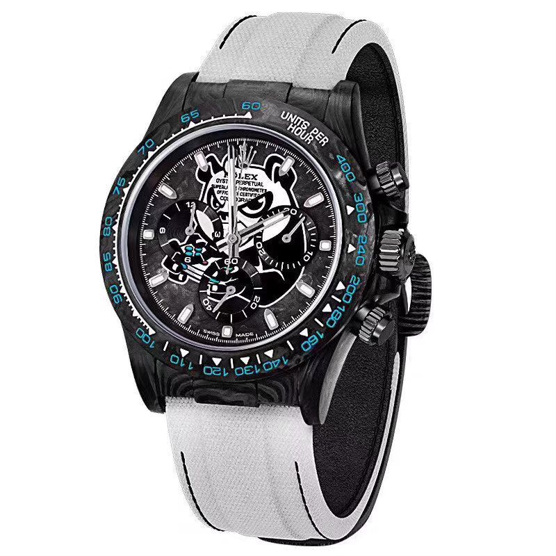 WWF Factory  High quality  Replica 最新升级版Rolex Rolex  carbon fiber  Ditongna Diw团队改造版 / R533
