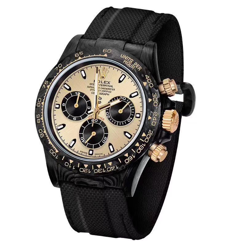 WWF Factory  High quality  Replica 最新升级版Rolex Rolex  carbon fiber  Ditongna Diw团队改造版 / R533