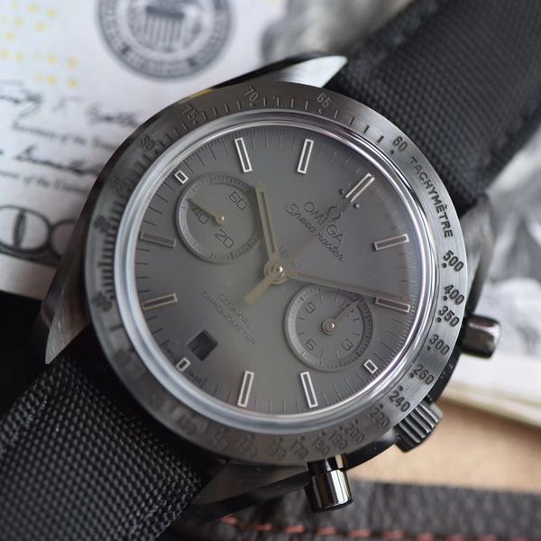 OM Factory  top  Replica Copy OMEGA超霸月之暗面V2版本311.92.44.51.01.005 wrist watches (墨黑)