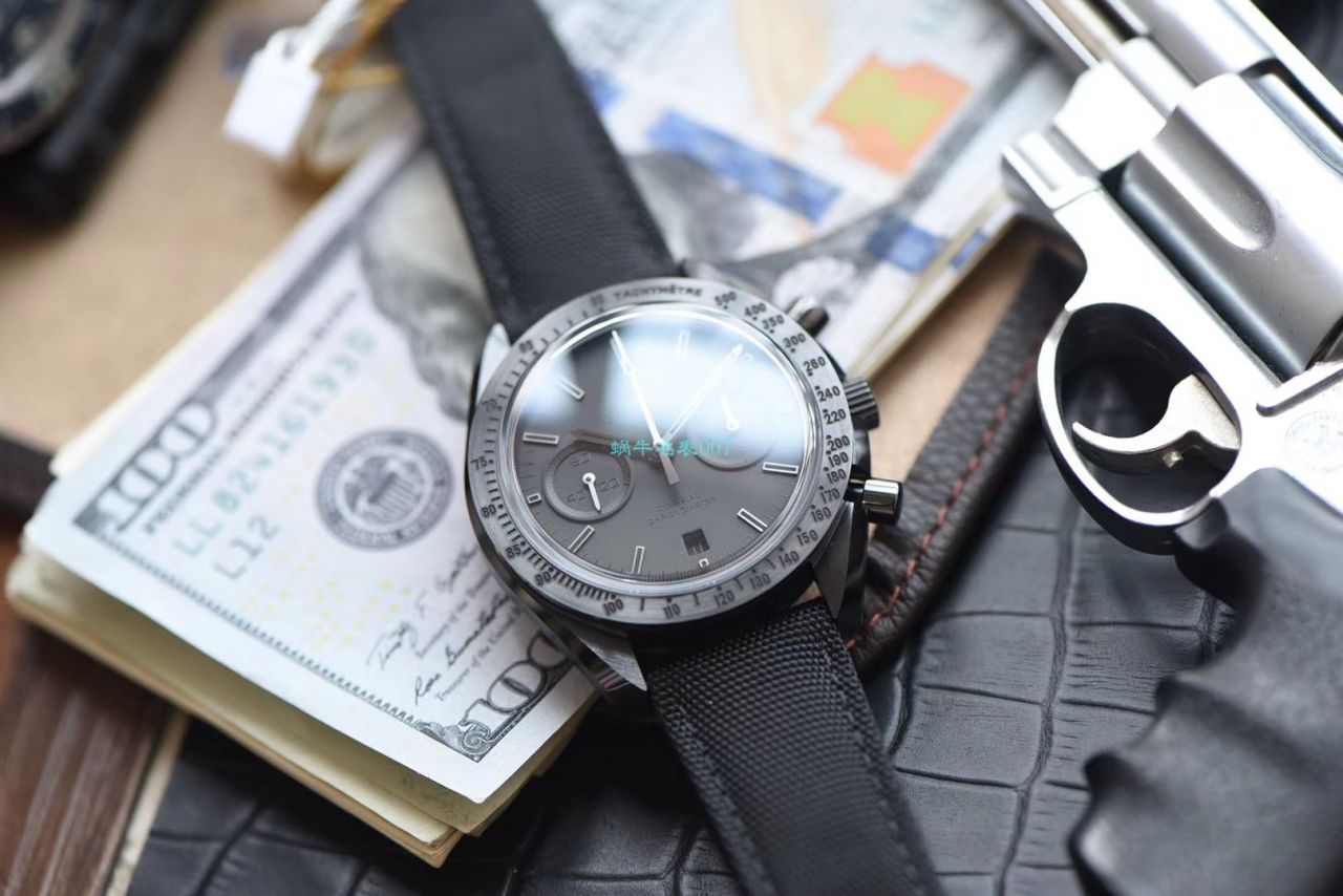 OM Factory  top  Replica Copy OMEGA超霸月之暗面V2版本311.92.44.51.01.005 wrist watches (墨黑) / M676