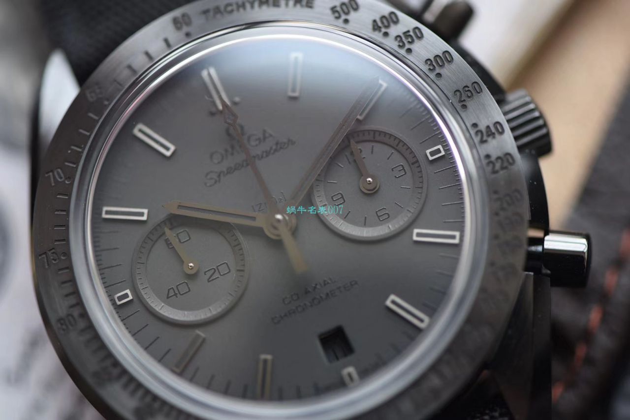 OM Factory  top  Replica Copy OMEGA超霸月之暗面V2版本311.92.44.51.01.005 wrist watches (墨黑) / M676