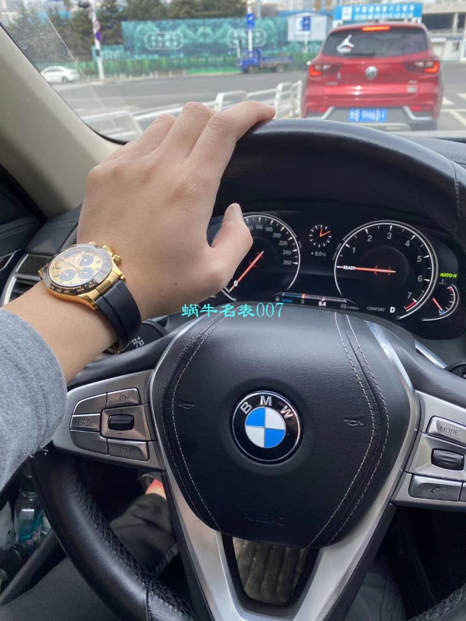 【N Factory 最新 Replica 表余文乐同款黄金熊猫迪超级4130】 Rolex  Cosmograph Daytona  Ditongna  Replica M116518ln-0048 wrist watches  / R271