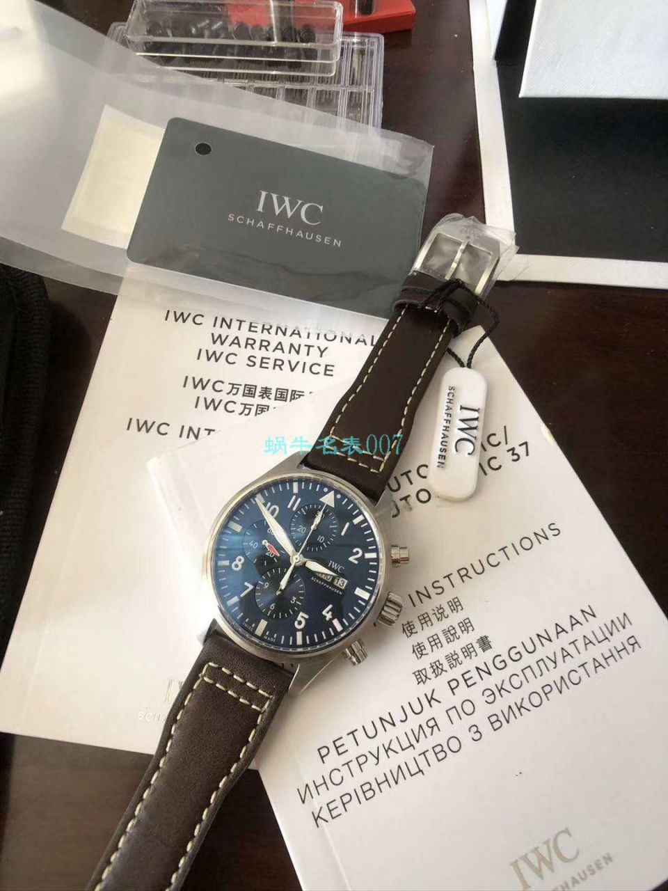 【 Video analysis 、稀缺原单❗最新大全套， IWC 小王子】IWC IWC 表飞行员系列IW377714 wrist watches (小王子) / WG350