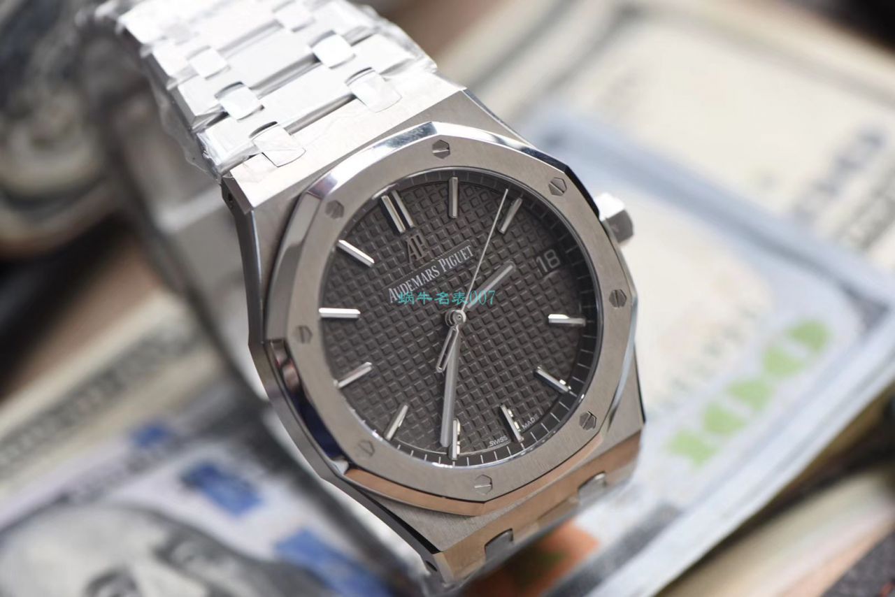 ZF Factory  top  Replica Audemars Piguet 皇家橡树系列 Replica 15500ST.OO.1220ST.01 wrist watches  / AP186