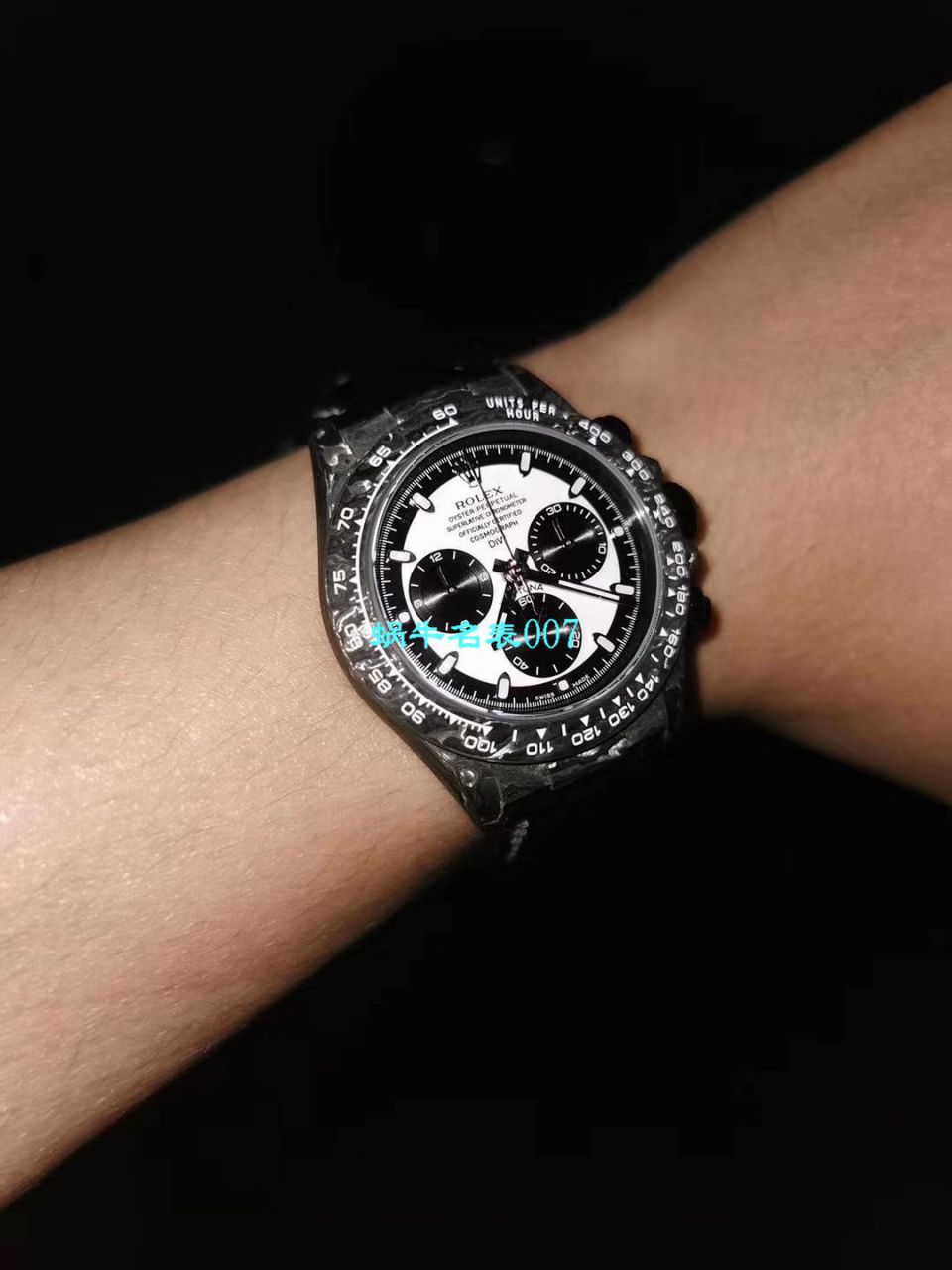 WWF Factory  High quality  Replica 最新升级版Rolex Rolex  carbon fiber  Ditongna Diw团队改造版 / R533