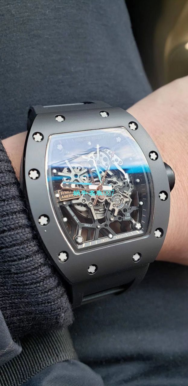 【KV Perfect  top  Replica Watches 】全新大作RICHARD MILLR理查德米尔RM035 Americas ＂美国公牛＂纪念版 / RM035NIU